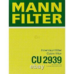 6L MANNOL 5W-30 Break Ll + Mann-Filter Pour VW Caddy III Boîte 1.9 Tdi