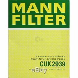 6L MANNOL 5W-30 Break Ll + Mann-Filter VW Caddy III Boîte 1.9 Tdi 4motion