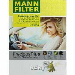 6L Mannol 5W-30 Break Ll + Mann-Filter VW Caddy III Boîte 1.9 Tdi