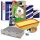 Bosch Kit De Révision + 5l Castrol 5w-30 Ll Pour Vw Eos Golf 6 5k Aj 2.0 Tdi