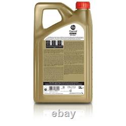 Bosch Kit De Révision + 5l Castrol 5w-30 LL Pour Vw Eos Golf 6 5k Aj 2.0 Tdi