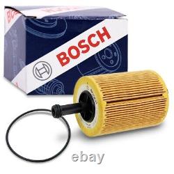 Bosch Kit De Révision + 5l Castrol 5w-30 LL Pour Vw Eos Golf 6 5k Aj 2.0 Tdi