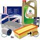 Bosch Kit De Révision B+5l Castrol 5w-30 Ll Pour Vw Golf 5 1k 1.9 2.0 Tdi