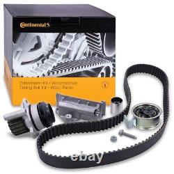 Contitech Kit De Distribution + Pompe Eau Pour Vw Golf 4 1j 1.9 Tdi