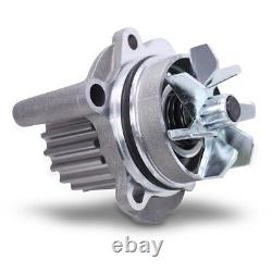 Contitech Kit De Distribution + Pompe Eau Pour Vw Golf 5 1k 2.0 Tdi