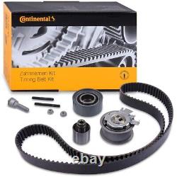 Contitech Kit De Distribution+pompe À Eau Pour Vw Golf 5 1k Passat 3c 2.0 Tdi