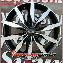 F893 BD KIT 4 ROUES EN ALLIAGE 17 POUR AUDI A3 S3 8L TDI MADE IN ITALY 5x100