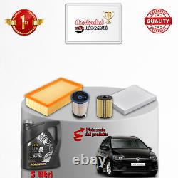 Filtres Kit D'Entretien Et Huile VW Golf Sportsvan 1.6 Tdi 81KW 110CV Du 2014