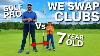 Golf Pro Vs 7 Year Old Superstar We Swap Clubs