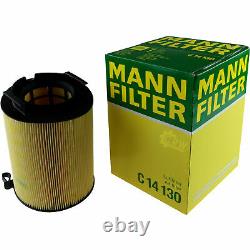 Huile moteur 5L MANNOL Diesel Tdi 5W-30 + Mann Filtre Luft VW Golf VI 5K1 1.6