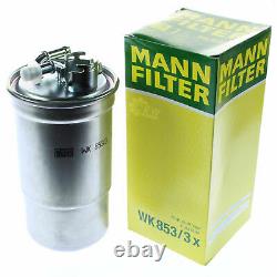 Huile moteur 8L MANNOL Diesel Tdi 5W-30 + Mann-Filter filtre Audi A3 8L1 1.9