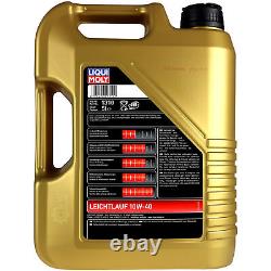 KIT D'INSPECTION FILTRE LIQUI MOLY ÖL 5L 10W-40 pour VW Golf IV 1J1 1.9 TDI