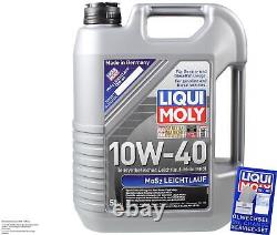 KIT D'INSPECTION FILTRE LIQUI MOLY ÖL 5L 10W-40 pour VW Golf IV 1J1 1.9 TDI
