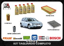 KIT Entretien Volkswagen Golf IV 1.9 Tdi 115CV 85KW Partir 12/1998 + Castro 5W30