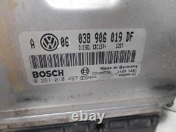 Kit Chiave ECU VW Golf IV 1.9 TDI 74kw 101cv ATD 2001 038906019DF 1J0920805G
