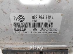 Kit Chiave ECU VW Golf IV 1.9 TDI 81kw 110cv AHF 1999 038906012L 1J0959799Q