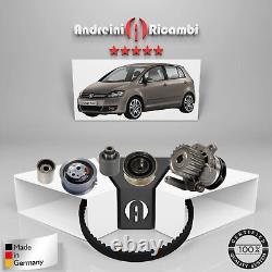 Kit Courroie de Distribution+Pompe à Eau VW Volkswagen Golf Plus 1.6 Tdi 77KW
