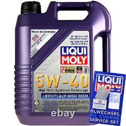 Kit D'Inspection Filtre Huile Liqui Moly 9L 5W-40 pour VW Golf IV 1J1 1.9 Tdi