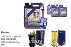 Kit D'Inspection Filtre Huile Liqui Moly 9L 5W-40 pour VW Golf IV 1J1 1.9 Tdi