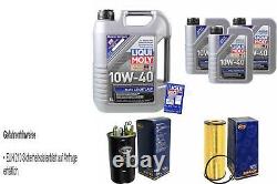 Kit D'Inspection Filtre Liqui Moly Huile 8L 10W-40 pour VW Golf IV 1J1 1.9 Tdi