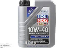 Kit D'Inspection Filtre Liqui Moly Huile 8L 10W-40 pour VW Golf IV 1J1 1.9 Tdi