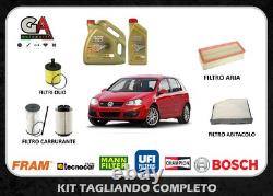 Kit De Révision Golf 5 1.9 TDI 2.0 TDI VW Et 5L D'Huile Castrol Edge 5W30 LL