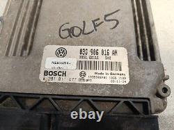Kit Demarrage Ecu Vw Volkswagen Golf 5 V 2.0 Tdi 140cv 1k0920860l / 03g906016an