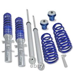 Kit amortisseurs suspensions combinés filetés pour VW GOLF 4 sdi tdi gti
