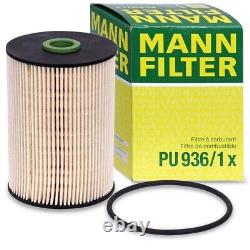 Mann-filter Kit De Révision B+5l Castrol 5w-30 LL Pour Vw Golf 5 1k 1.9 2.0 Tdi