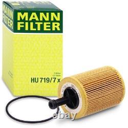 Mann-filter Kit De Révision B+5l Castrol 5w-30 LL Pour Vw Golf 5 1k 1.9 2.0 Tdi