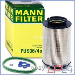 Mann-filter Kit De Révision B+5l Castrol 5w-30 LL Pour Vw Golf Plus 1.9 2.0 Tdi