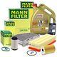 Mann-filter Kit De Révision B+5l Castrol 5w-30 Ll Pour Vw Golf Plus 5m 2.0 Tdi