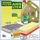 Mann-filter Kit Révision+5l Castrol 5w-30 Ll Pour Vw Golf 5 1k Sharan 7n 2.0 Tdi