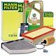 Mann-filter Kit Révision + 5l Edge Fst 5w-30 Ll Pour Vw Golf 6 5k Aj 1.9 2.0 Tdi