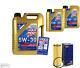 Sct Inspection Set Liqui Moly Longlife 7l 5w-30 Pour Vw Golf Iv Variant 1.9 Tdi