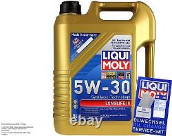 Sct Inspection Set Liqui Moly Longlife 7L 5W-30 pour VW Golf IV Variant 1.9 Tdi