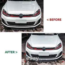 VW Golf MK7.5 R GTD Gti TSI Tdi Avant Séparateur Spoiler Bague Corps Kit