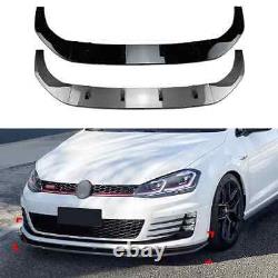 VW Golf MK7.5 R GTD Gti TSI Tdi Avant Séparateur Spoiler Bague Corps Kit