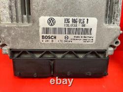 Volkswagen Golf 5 1.9 Tdi 105cv Kit Demarrage Calculateur 03g906016b 0281011478