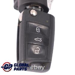 Volkswagen Golf 7 1.6 TDI CLHA 105HP Kit ECU moteur 04L907309B Clé + Allumage