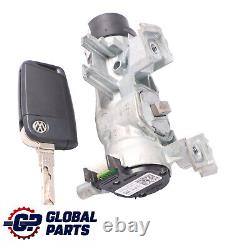 Volkswagen Golf 7 1.6 TDI CLHA 105HP Kit ECU moteur 04L907309B Clé + Allumage